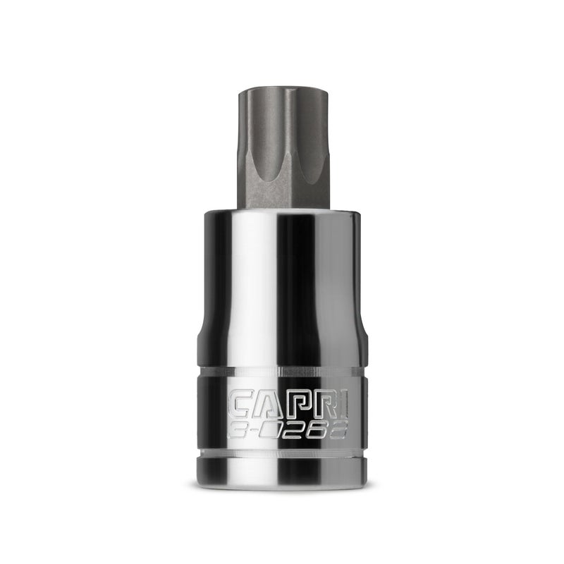 Capri Tools 3-0268 T60 Star Bit Socket, 1/2-Inch Drive - Image 1